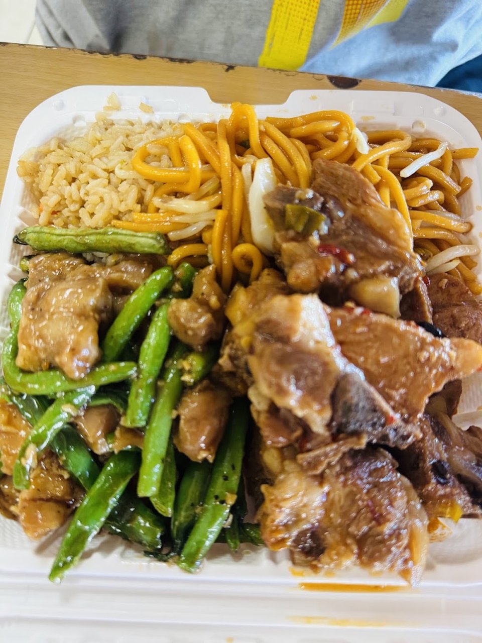 Green Beans and Noodles