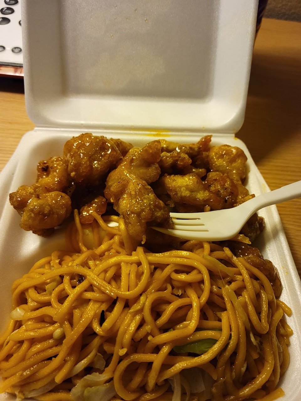 Orange Chicken and Chow Mein